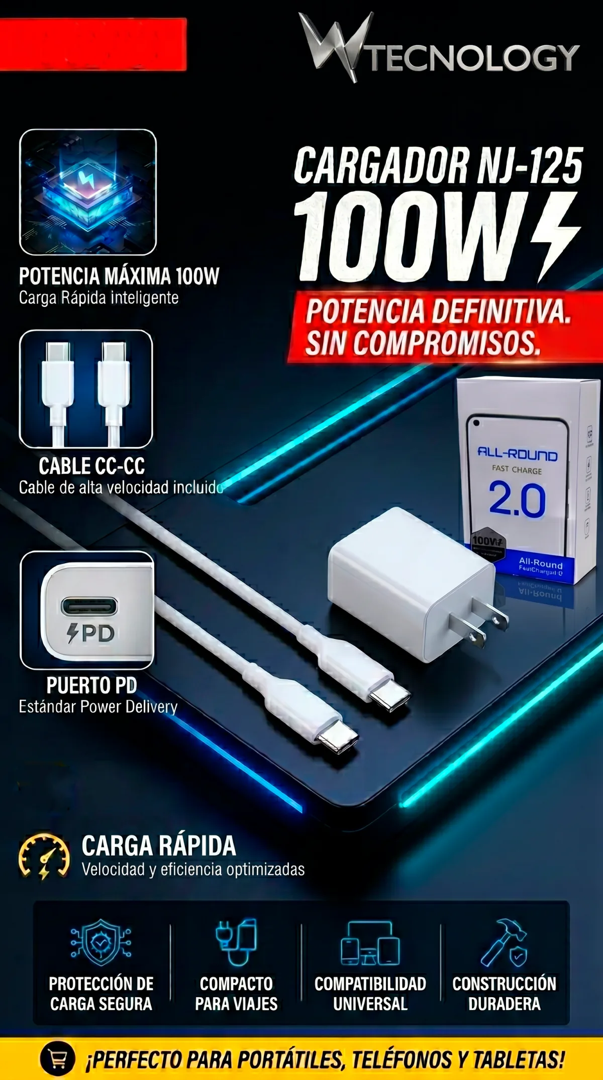 CARGADOR NJ-125