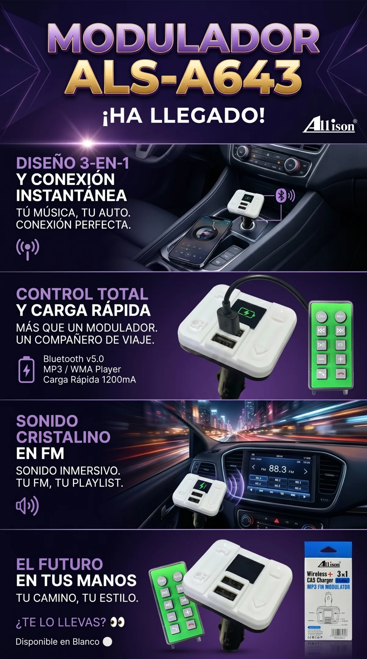 TRANSMISOR ALS A643